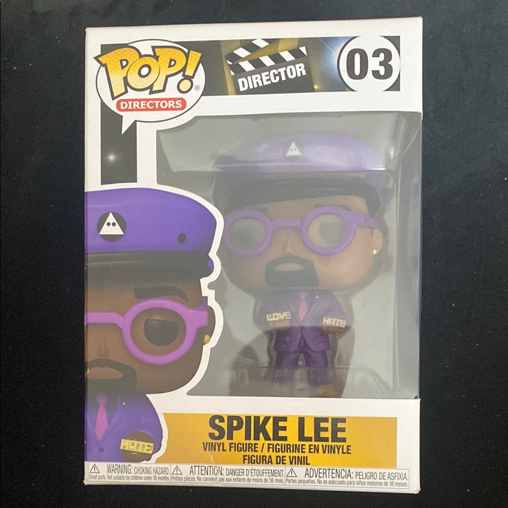 Funko Pop! Directors Spike Lee Vinyl Figure - Purple and Black